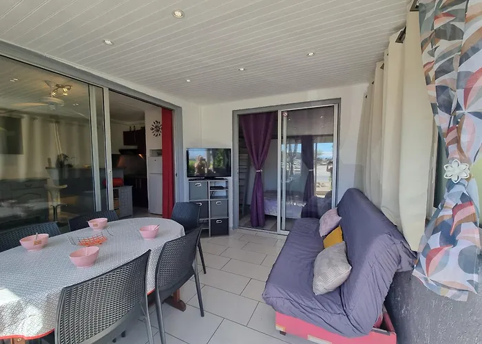 아파트 Emplacement Ideal, Clim Maisonnette 4p , Au Pied De La Et Du Lydia *